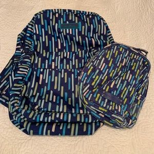 Vera Bradley Katalina Showers backpack & lunch kit